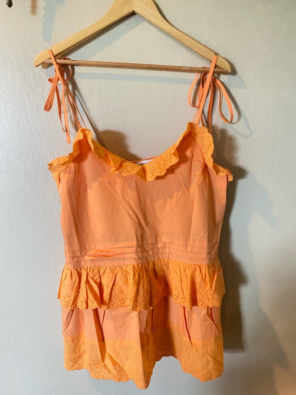 Anthropologie X Mare mare Ruffle Tunic top - Picture 3 of 3